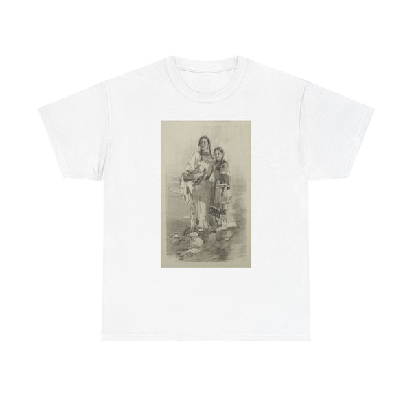 RS Riddick - Montana Morning (Native Americans in Art) T-Shirt