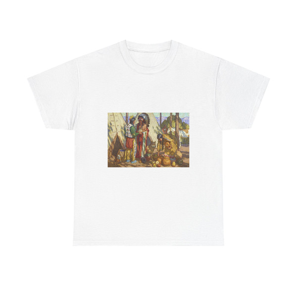 Solliday Market Day (Native Americans in Art) T-Shirt