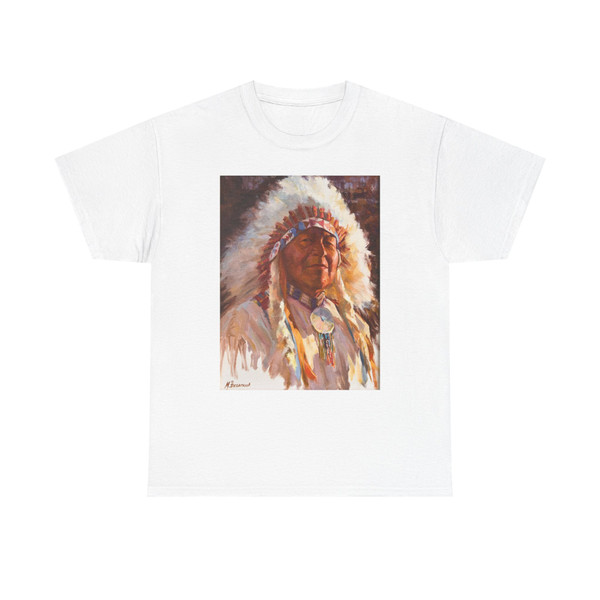 Mike Desatnick, The Wise Elder (Native Americans in Art) T-Shirt