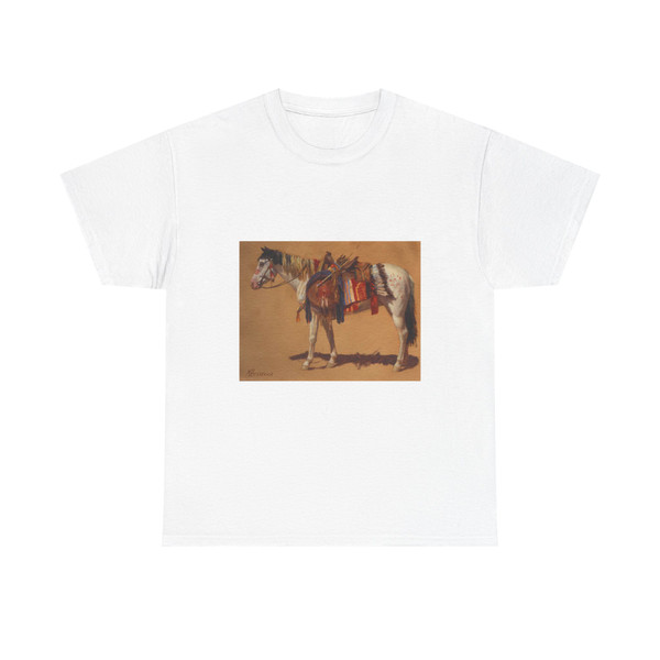 Mike Desatnick, Cheif's-Warhorse (Native Americans in Art) T-Shirt