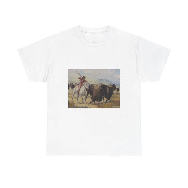 Ron Stewart - Red Man's Meat (Native Americans in Art) T-Shirt