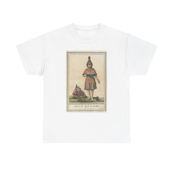 Saint Sauveur-Nootka Sound Woman, 1787 (Native Americans in Art) T-Shirt