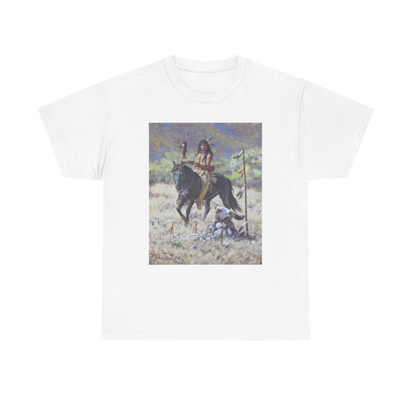 Steve Lang - Buffalo Medicine Shrine (Native Americans in Art) T-Shirt