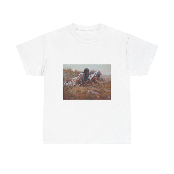 Steve Lang - Wolves (Native Americans in Art) T-Shirt