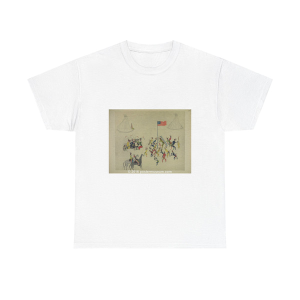 Sioux Indian Prints XIX (Charles Washakie) (Native Americans in Art) T-Shirt