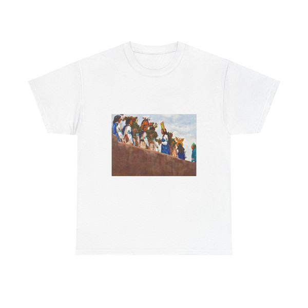 Mike Desatnick, Kiva Feast Day (Native Americans in Art) T-Shirt