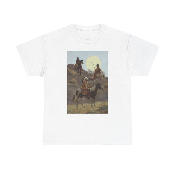 Richard Thomas - Sentries Light 1 (Native Americans in Art) T-Shirt