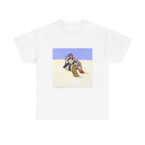 Fritz Scholder Indian in the Snow, 1972 (Native Americans in Art) T-Shirt