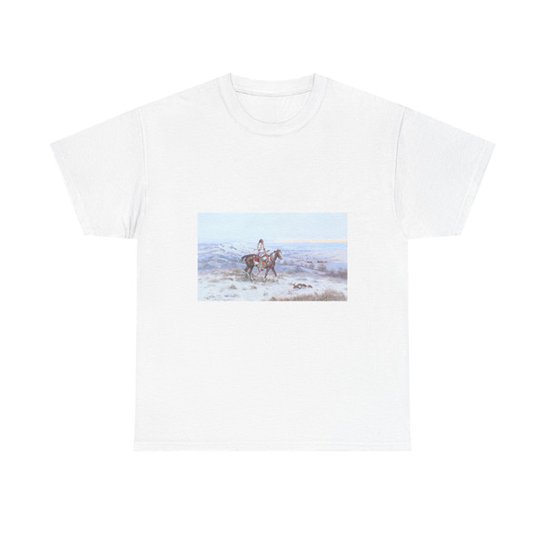 Ace Powell Blackfeet Winter (Native Americans in Art) T-Shirt