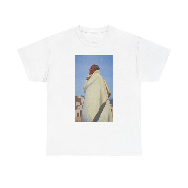 L. M. Hagege Taos Profile (Native Americans in Art) T-Shirt