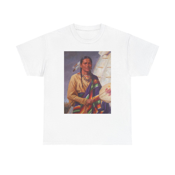 Mike Desatnick, Song of the Buffalo (Native Americans in Art) T-Shirt