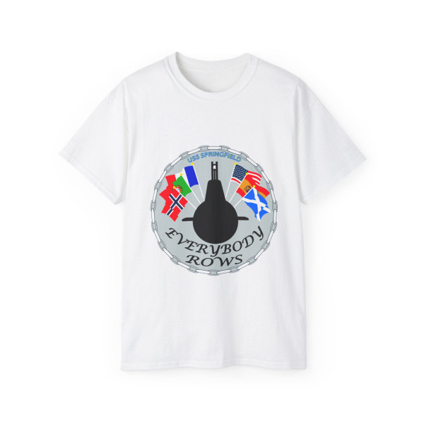 USS Springfield Everybody Rows (U.S. Navy) T-Shirt