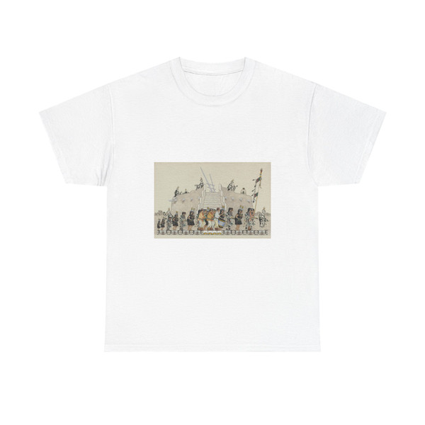 Awa Tsireh - Plaza procession 1 (Native Americans in Art) T-Shirt