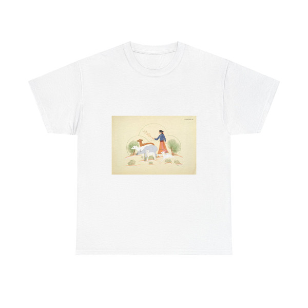 Begay, Harrison (Haskay Yah) Taking Sheep Out (Native Americans in Art) T-Shirt