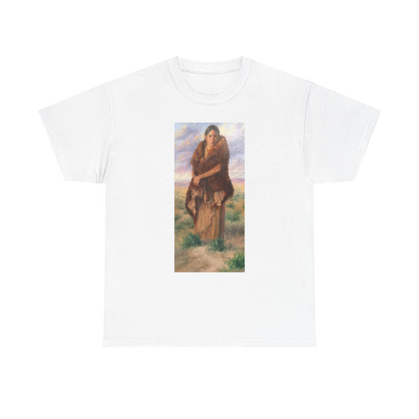 Brent Flory - The Edge of The Mesa (Native Americans in Art) T-Shirt
