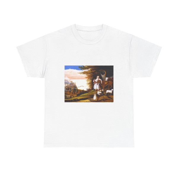 Edward Hicks - Peaceable Kingdom, 1829-1830 [4] (Native Americans in Art) T-Shirt