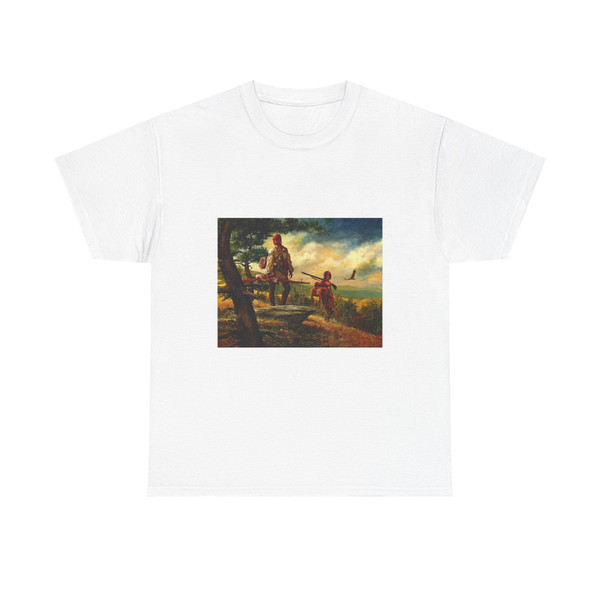 Andrew Knez - Cherokee Hunters (Native Americans in Art) T-Shirt