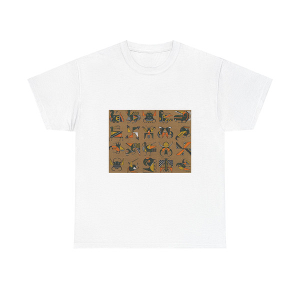 Awa Tsireh - Animal Designs (Native Americans in Art) T-Shirt