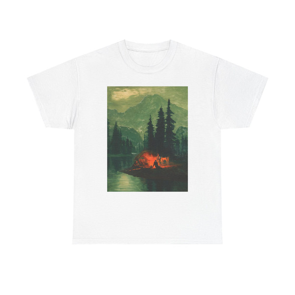 Charles Craig Evening Camp (Native Americans in Art) T-Shirt