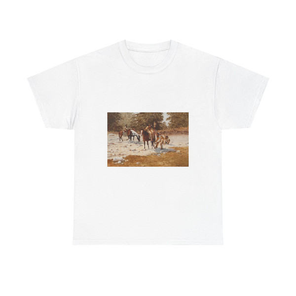 David Halbach-The Forewarning (Native Americans in Art) T-Shirt