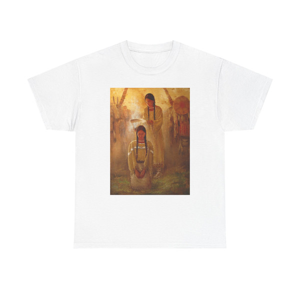 David Joaquin  - Sister Ceremony (Native Americans in Art) T-Shirt