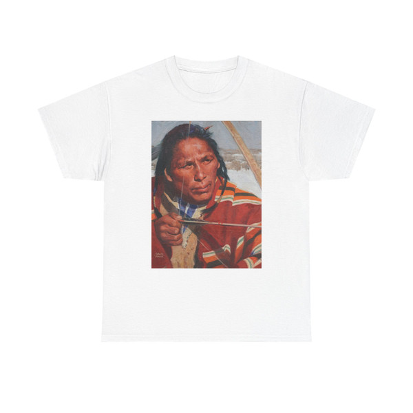 David Mann, Winter Hunt (Native Americans in Art) T-Shirt