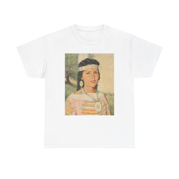 Elizabeth Lochrie - Yellow Star (Native Americans in Art) T-Shirt