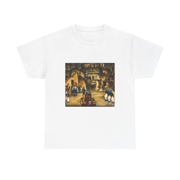 Frank Applegate - Indian Village (Native Americans in Art) T-Shirt