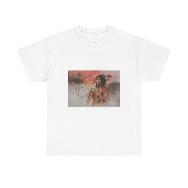 George Paliotto - Lakota Brave (Native Americans in Art) T-Shirt