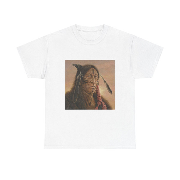 KIRBY-SATTLER-Silent Sky (Native Americans in Art) T-Shirt