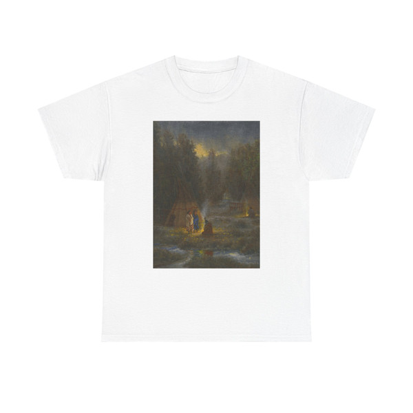 Gerry Metz-Autumn Morning (Native Americans in Art) T-Shirt