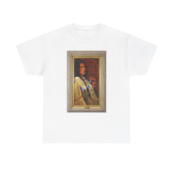 Thomas Lorimer - The Silver Cross (Native Americans in Art) T-Shirt