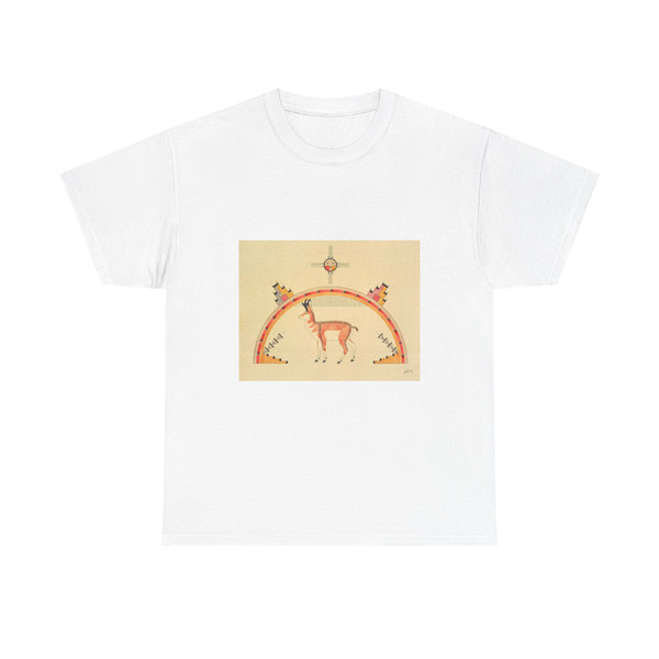 Awa Tsireh - Antelope (Native Americans in Art) T-Shirt