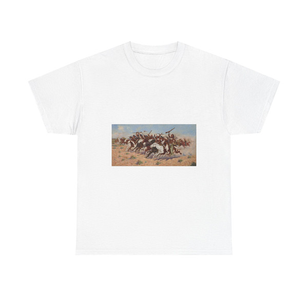 John Hauser - RushToTheOmahaDance (Native Americans in Art) T-Shirt
