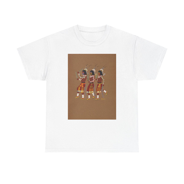 Mopope, Stephen (Painted Robe, Qued Koi) Hopi Green Dance (Native Americans in Art) T-Shirt