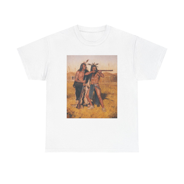John Yaeger - Lakota Hunter (Native Americans in Art) T-Shirt