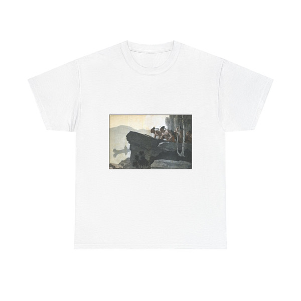 NC Wyeth Deerslayer 2 (Native Americans in Art) T-Shirt
