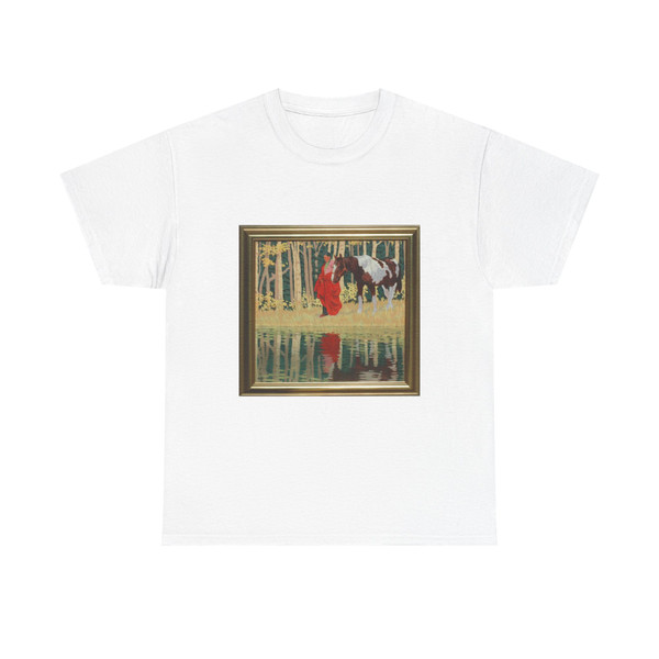 Walt Wooten, Stroll To The Healing Stream (Native Americans in Art) T-Shirt