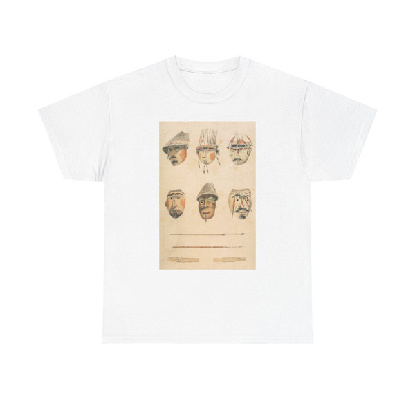 William Alexander Masks and implements (Native Americans in Art) T-Shirt