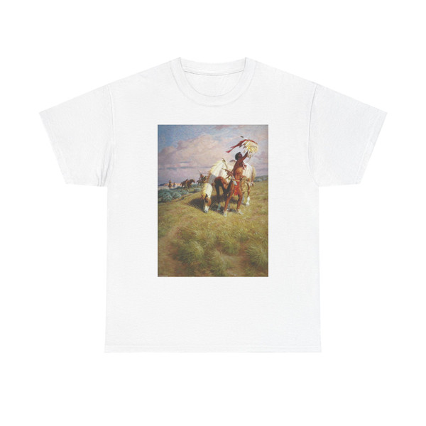 Tom Lovell, Unknow 1 (Native Americans in Art) T-Shirt