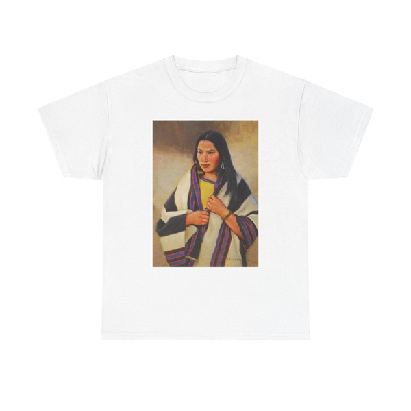 Tom Saubert - Courting Blanket (Native Americans in Art) T-Shirt