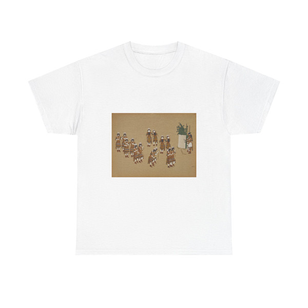 Roybal, Alphonso (Cattail Bird, Awa Tsireh) Snake Dance (Native Americans in Art) T-Shirt