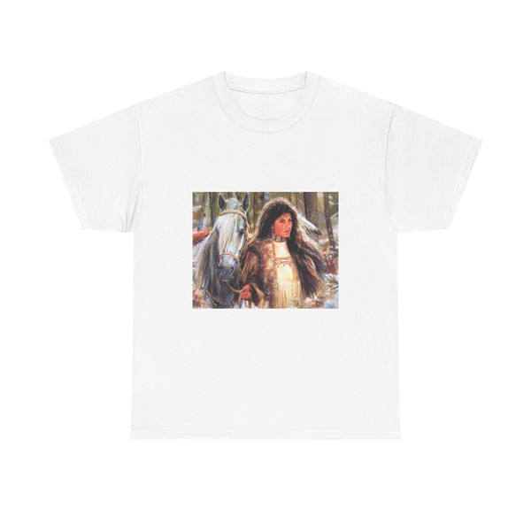 Winter Walk (Native Americans in Art) T-Shirt