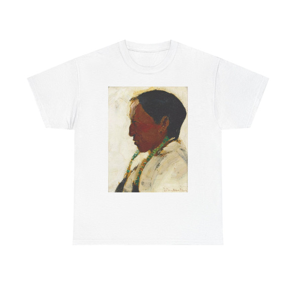 Laverne Nelson Black Portrait Of A Taos Indian (Native Americans in Art) T-Shirt