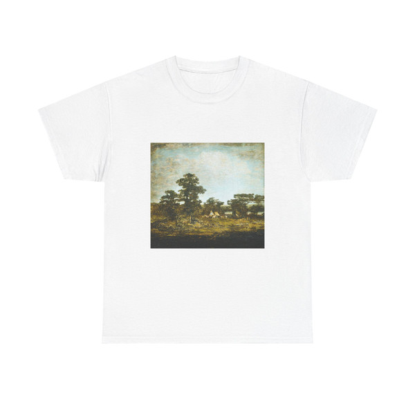 Ralph A. Blakelock - Indian Encampment, near Middletown (Native Americans in Art) T-Shirt