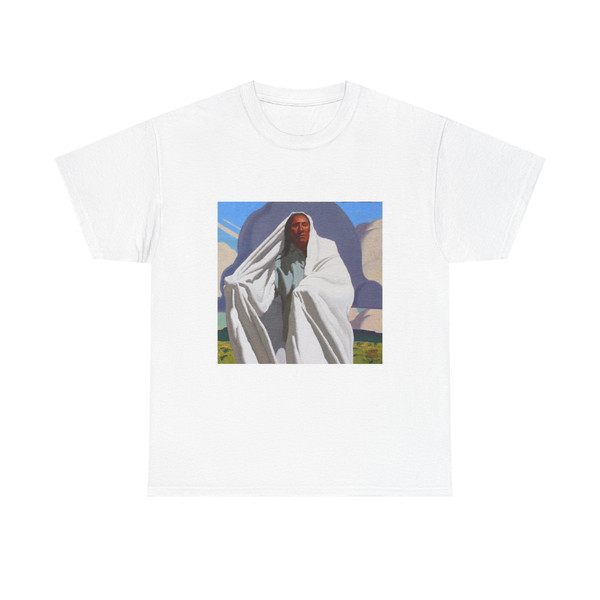 L. M. Hagege With the Sage and Clouds (Native Americans in Art) T-Shirt