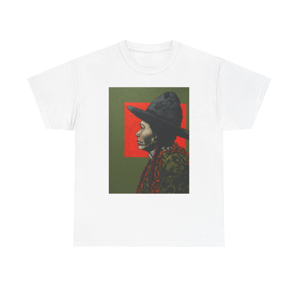 Nocona Burgess - Cotoudle - American Cowboy (Native Americans in Art) T-Shirt