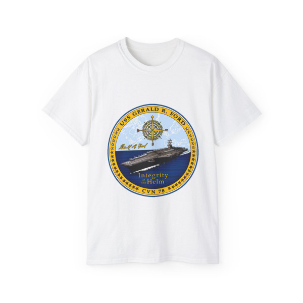 CVN 78 USS Gerald R Ford 2017 (U.S. Navy) T-Shirt