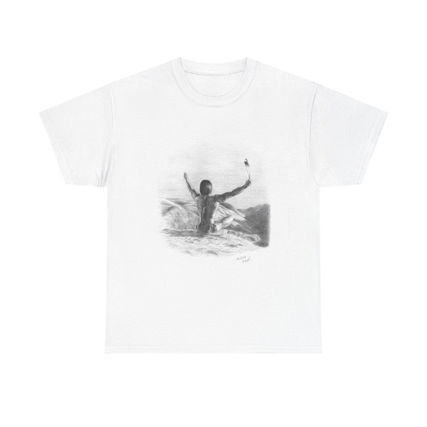 Olesya Ovsyannikova, Freedom - portrait of Jay Tavare (Native Americans in Art) T-Shirt