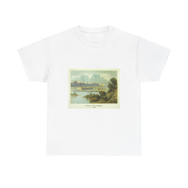 Henry Lewis - Prairie du Chien, Wisconsin, in 1830 (Native Americans in Art) T-Shirt